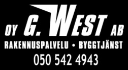 Oy Rakennuspalvelu G. West Byggtjänst Ab logo